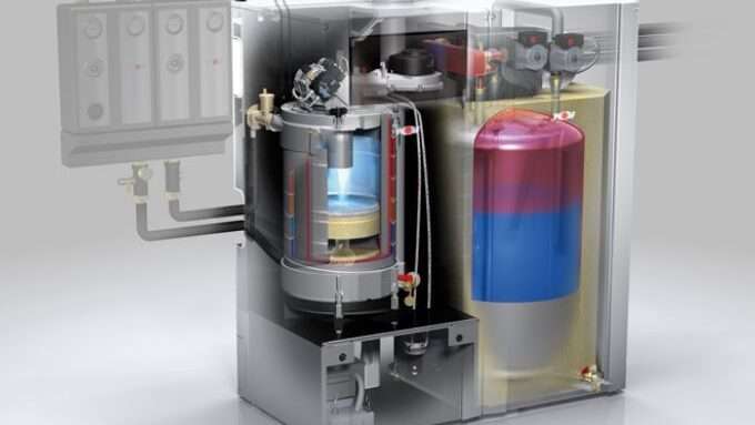chaudière à condensation fioul : haute efficacité énergétique pour un chauffage écologique et économique.